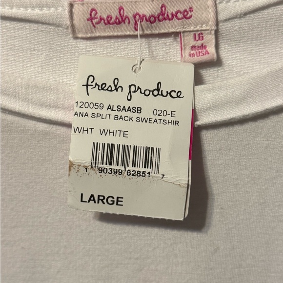 Fresh Produce Ana Split Back Bell Sleeve Sweatshirt - Picture 6 of 9